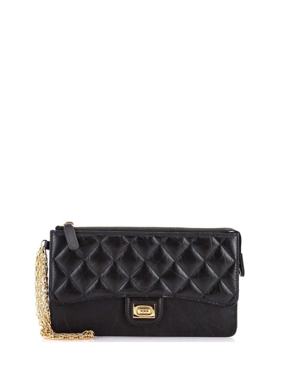 Chanel Reissue 2.55 Flap Wristlet Pouch #234679C14B
